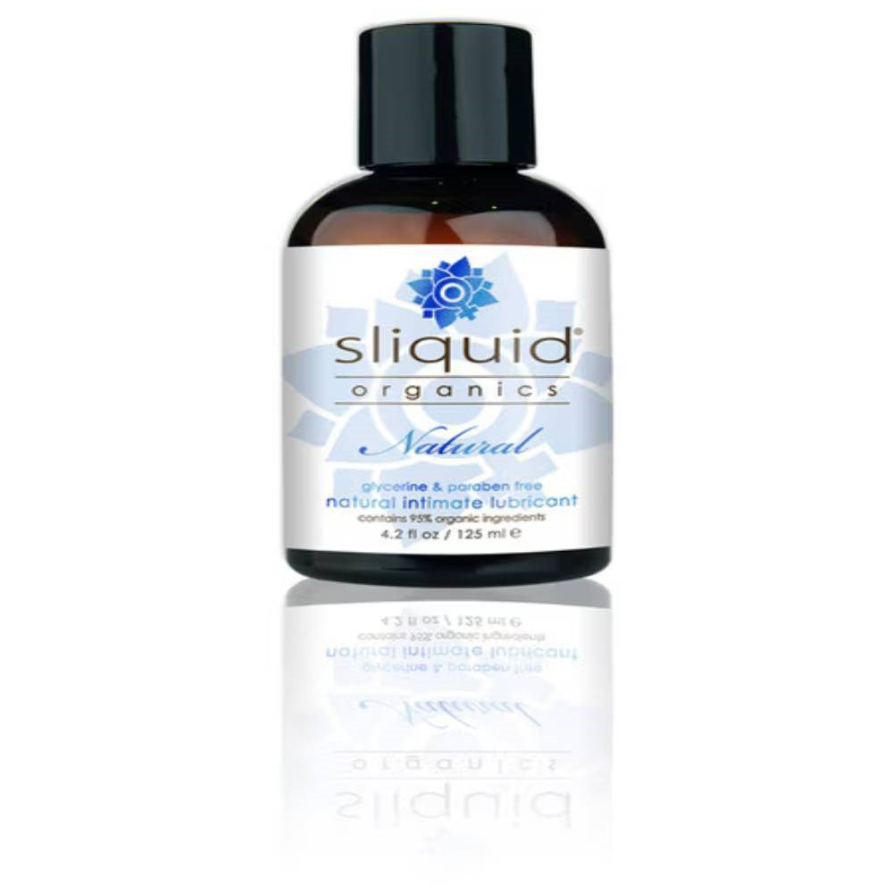 Sliquid Organics Natural Water Soluble Adult Lubricant with Aloe Vera - - Water Based Lubes