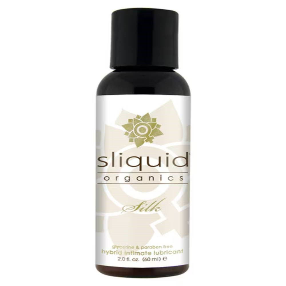Sliquid Organics Silk Silicone Based Adult Lubricant Hybrid Formula - - Silicone Based Lubes