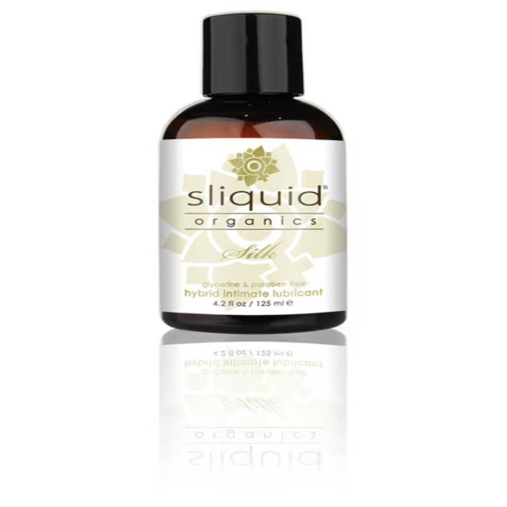 Sliquid Organics Silk Silicone Based Adult Lubricant Hybrid Formula - - Silicone Based Lubes
