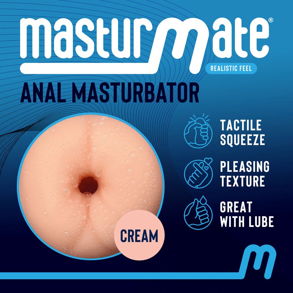 Creative Conceptions Masturmate Butt Stroker Realistic Anal Masturbator - - Masturbators and Strokers