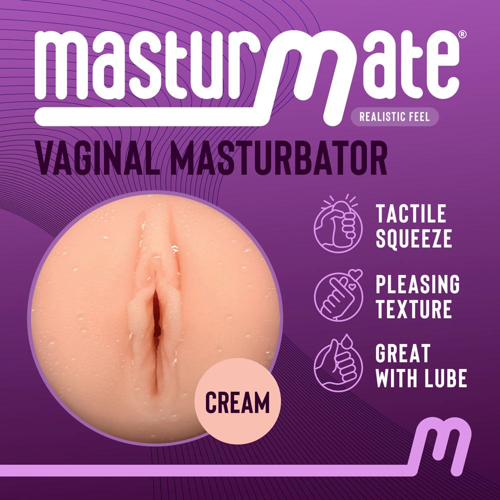 Creative Conceptions Masturmate Vagina Male Stroker with Pressure Control - - Masturbators and Strokers