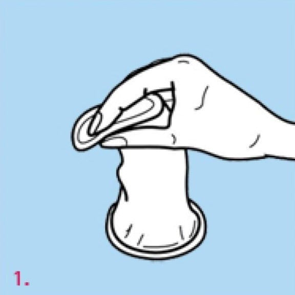 Four Seasons Femidom Female Condoms 3 Pack Polyurethane Barrier Protection - - Condoms