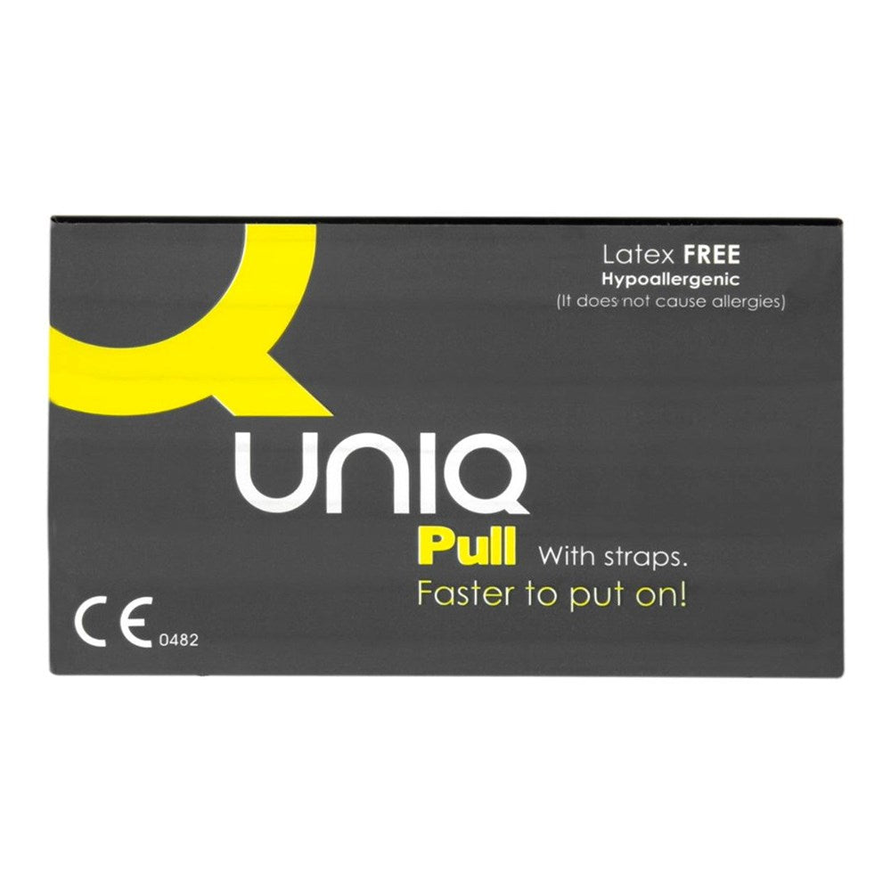 Glyde Uniq Pull With Strap Non Latex Condoms 3 Pack - - Condoms