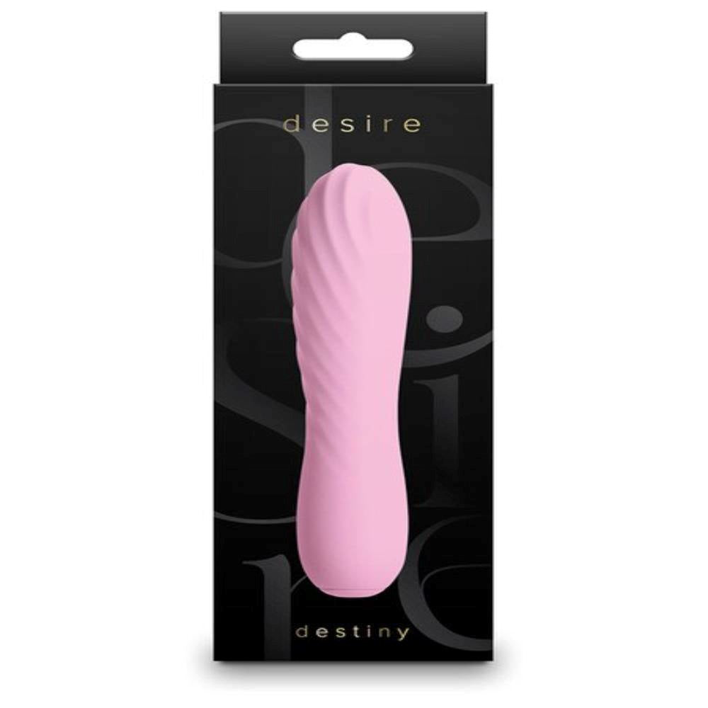 NS Novelties Desire Destiny Textured Compact Vibrator with Power and Texture - - G-Spot Vibrators