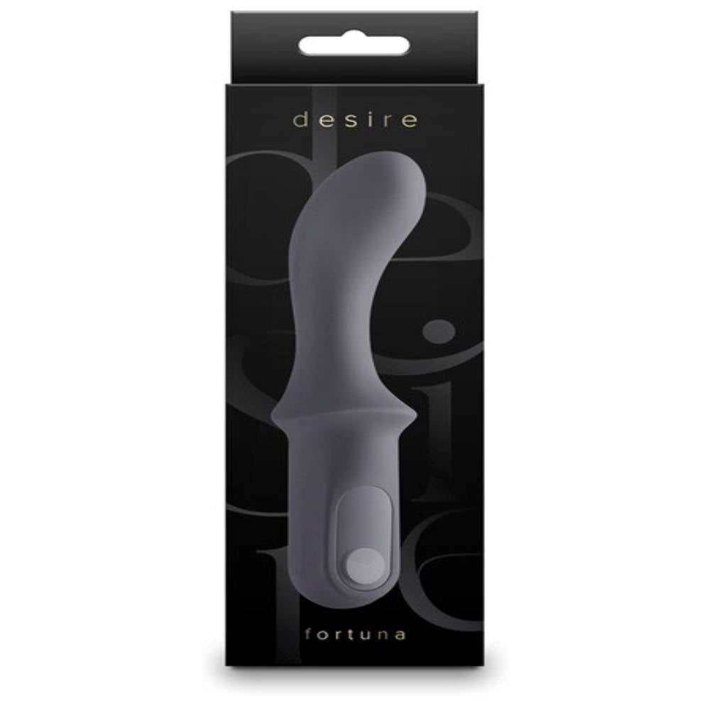 NS Novelties Desire Fortuna Powerful G Spot Vibrator with Curved Shaft - - G-Spot Vibrators