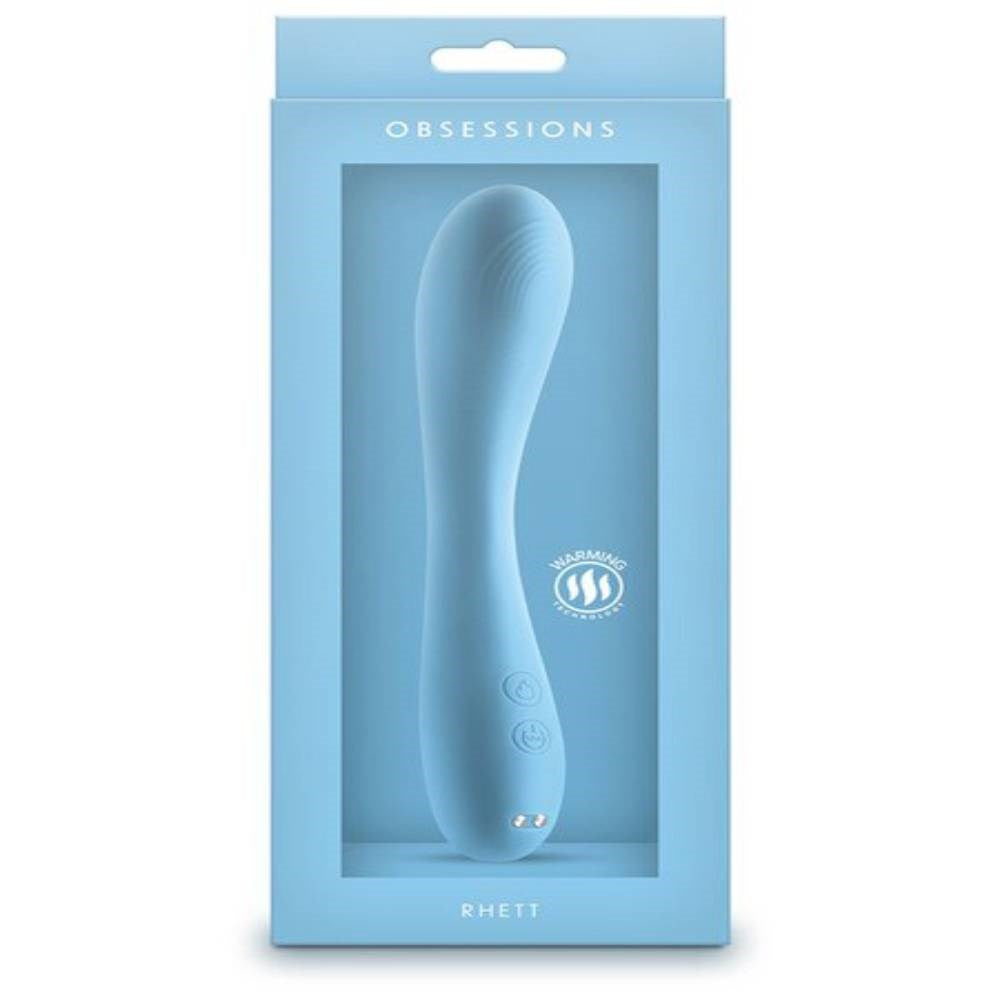 NS Novelties Obsessions Rhett Flexible G Spot Vibrator Premium Silicone - - G-Spot Vibrators