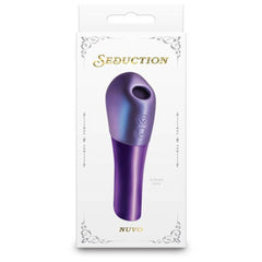 NS Novelties Seduction Nuvo Metallic Mini Air Pulse Vibrator - - Mini & Slim Vibrators