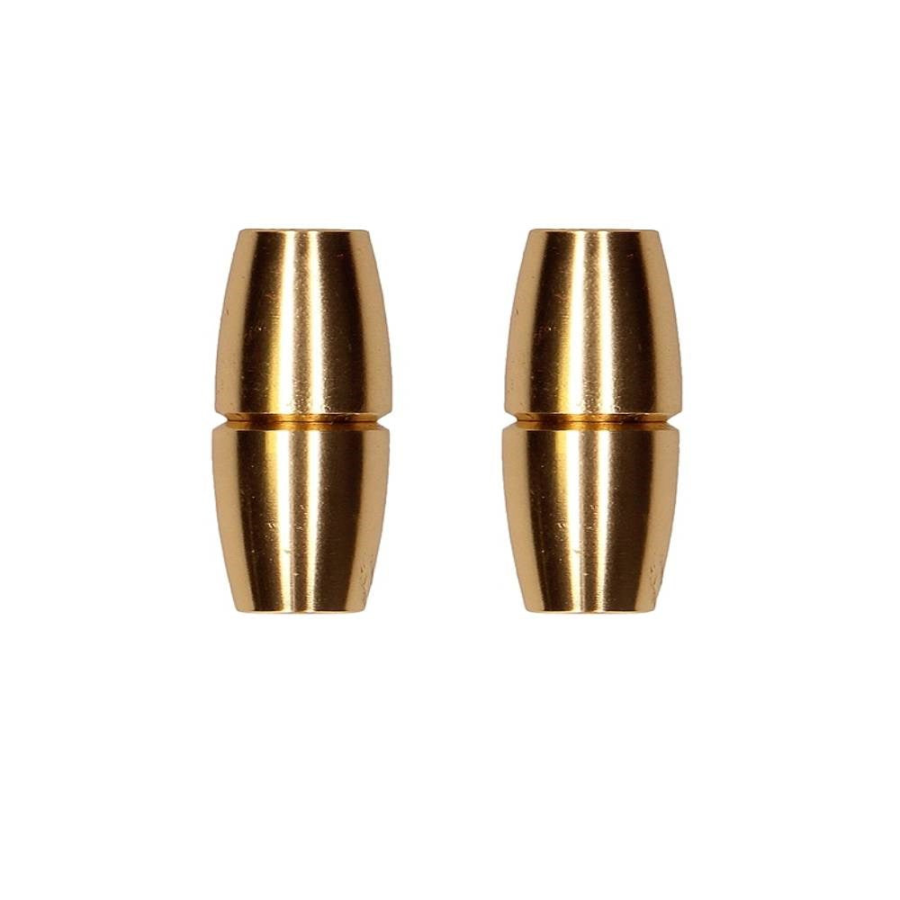 Shots Toys Sensual Cylinder Magnetic Nipple Clamps with Adjustable Pressure - - Nipple and Clit Clamps