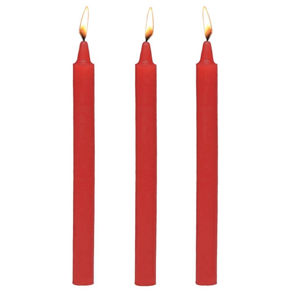 XR Brands Master Series Fetish Drip Candles Low Temperature Wax Play - - Bath and Intimate Fragrances