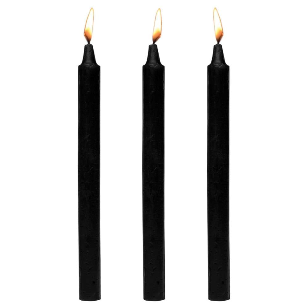XR Brands Master Series Fetish Drip Candles Low Temperature Wax Play - - Bath and Intimate Fragrances