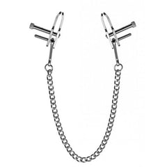 BDStyle Kneel Nose to Genitals Kneeling Clamps - - Nipple and Clit Clamps