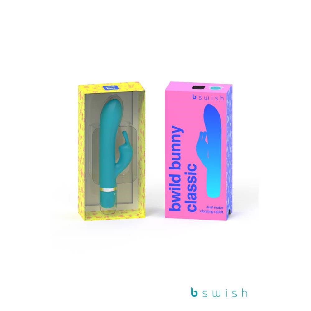 B Swish Bwild Classic Bunny 15.2 cm Dual Motor Rabbit Vibrator Dual Stimulation - - Rabbit Vibrators
