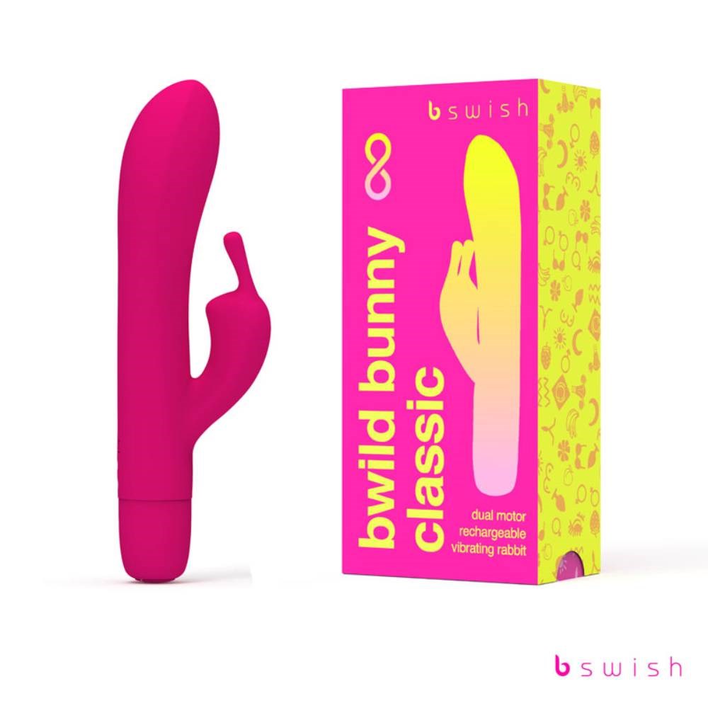 B Swish Bwild Classic Bunny Infinite 15.2cm USB Rechargeable Rabbit Vibrator - - Rabbit Vibrators