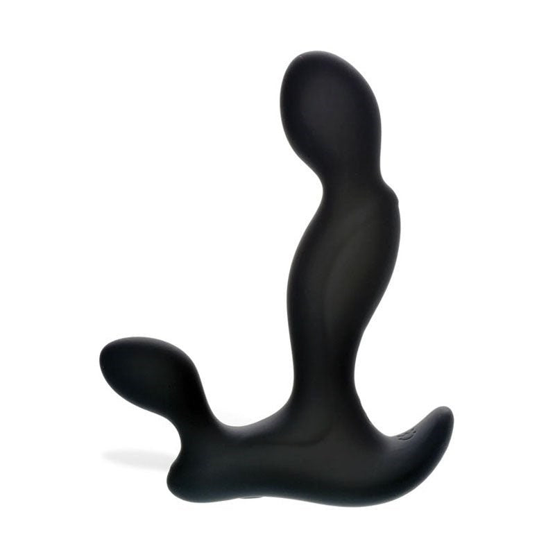 Adam & Eve Adams Vibrating Triple Prostate Massager Black with 7 Patterns - - Prostate Toys