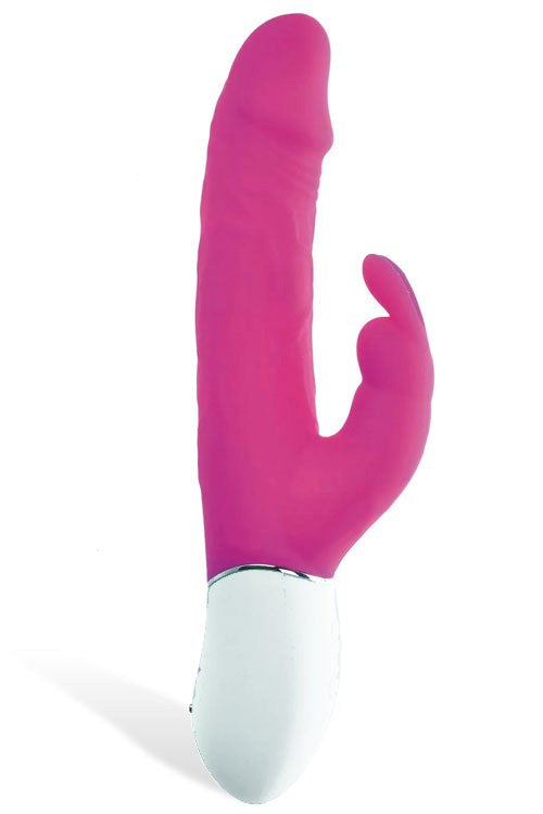 Adam & Eve Eves Realistic Rabbit USB Rechargeable Vibrator with Dual Motors - - Rabbit Vibrators