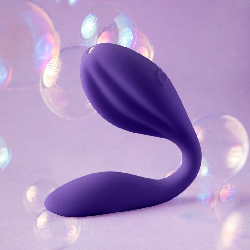 Blush Novelties Wellness Duo USB Rechargeable Couples Vibrator Purple - - Sex Toys For Couples