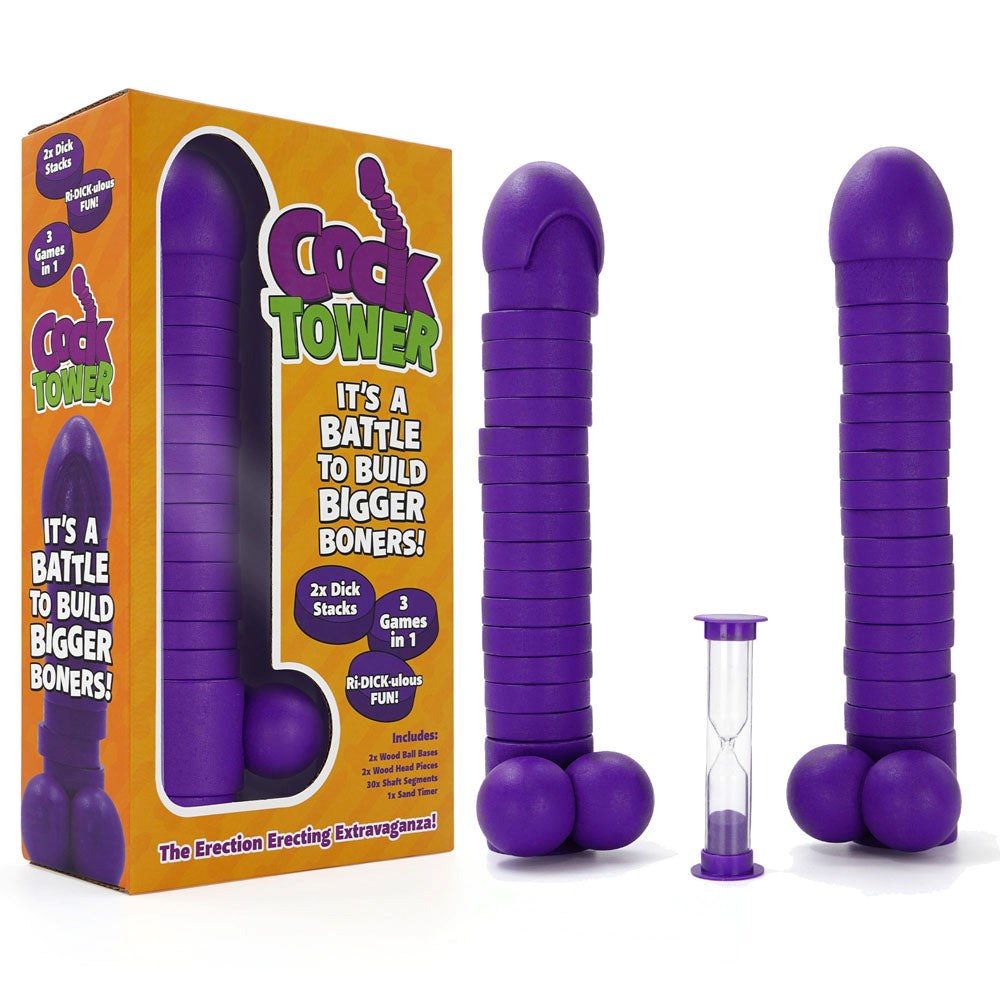 Creative Conceptions Cock Tower Party Block Adult Game Penis Shaped Stacking - - Sex Games, Coupons and Tricks