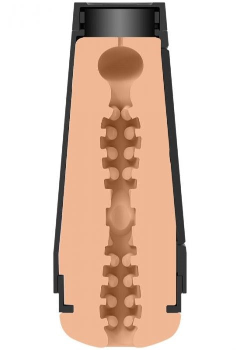 Doc Johnson Main Squeeze Mia Malkova Realistic Vagina Stroker Flesh - - Masturbators and Strokers