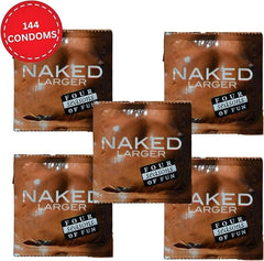 Four Seasons Naked Closer Condoms Bulk Box of 144 - - Condoms