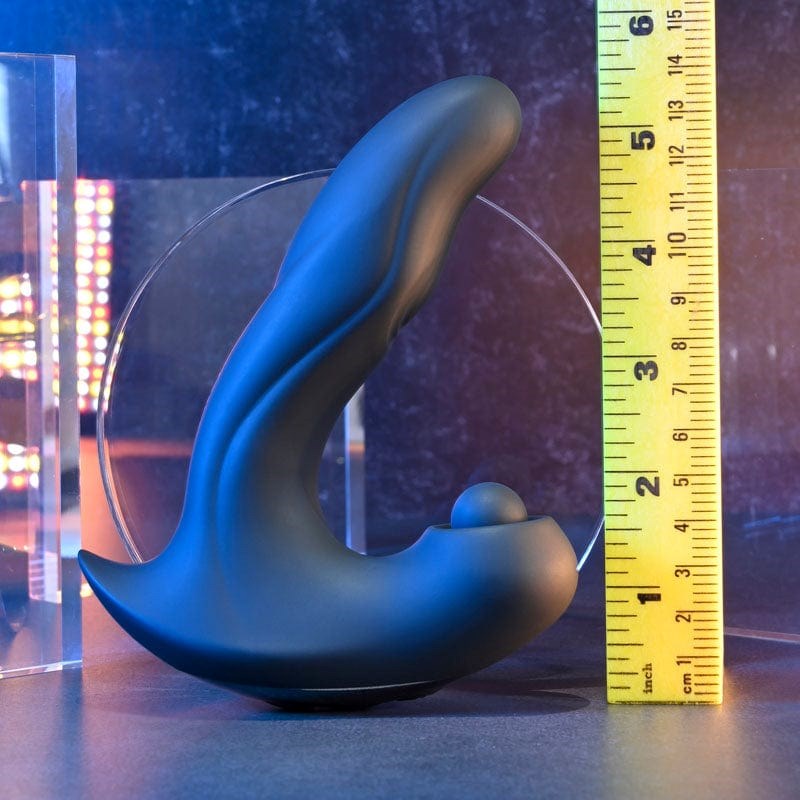 Evolved Gender X MAD TAPPER Double Tapping Vibrating Massager Black Triple Motor - - G-Spot Vibrators