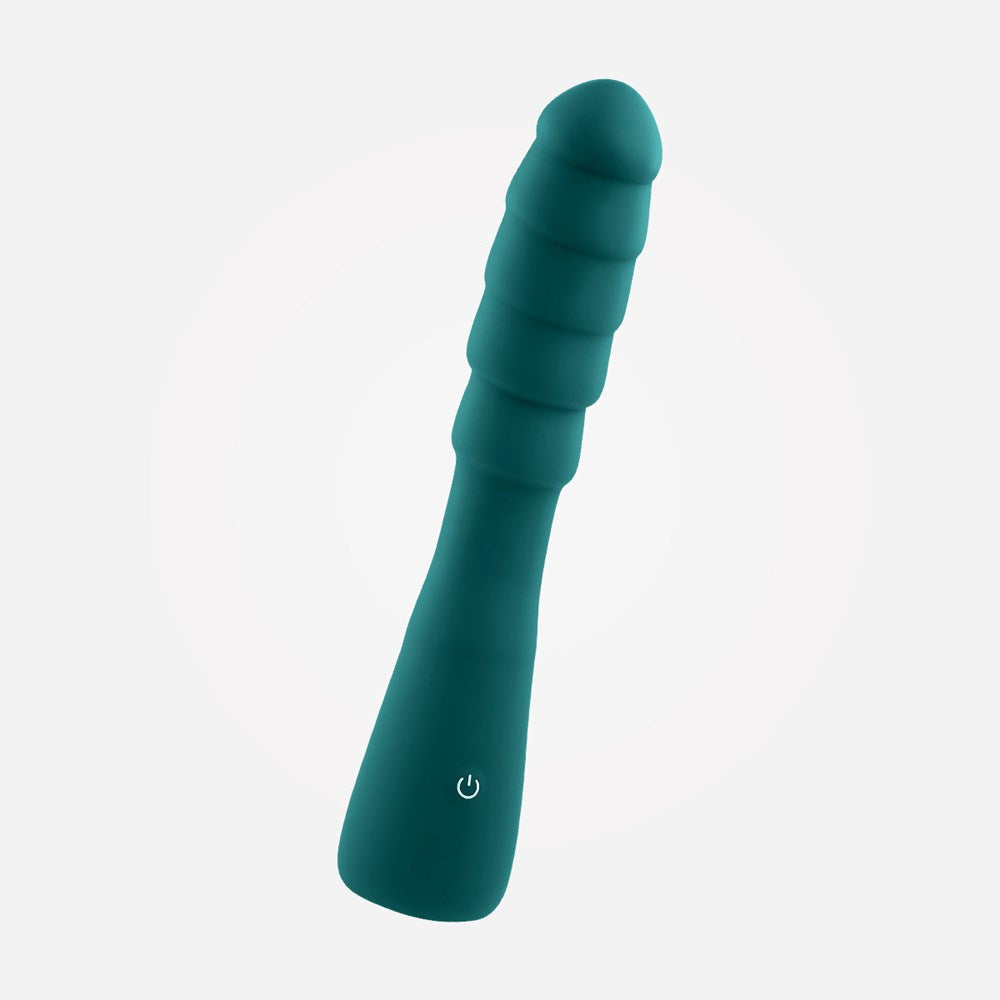 Evolved Gender X SCORPION USB Rechargeable G Spot Vibrator Green Curved Design - - G-Spot Vibrators