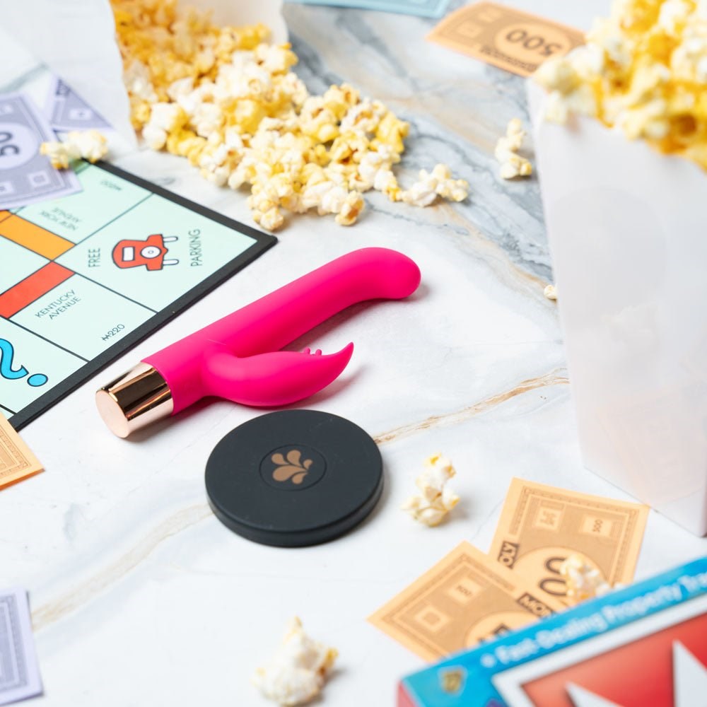 Maia Toys Maia HAILEY PRO QI Wireless Rechargeable Rabbit Vibrator Pink - - Rabbit Vibrators