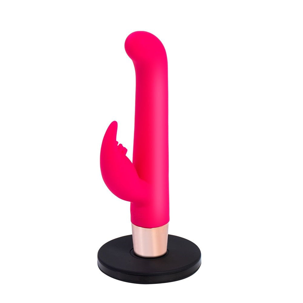 Maia Toys Maia HAILEY PRO QI Wireless Rechargeable Rabbit Vibrator Pink - - Rabbit Vibrators