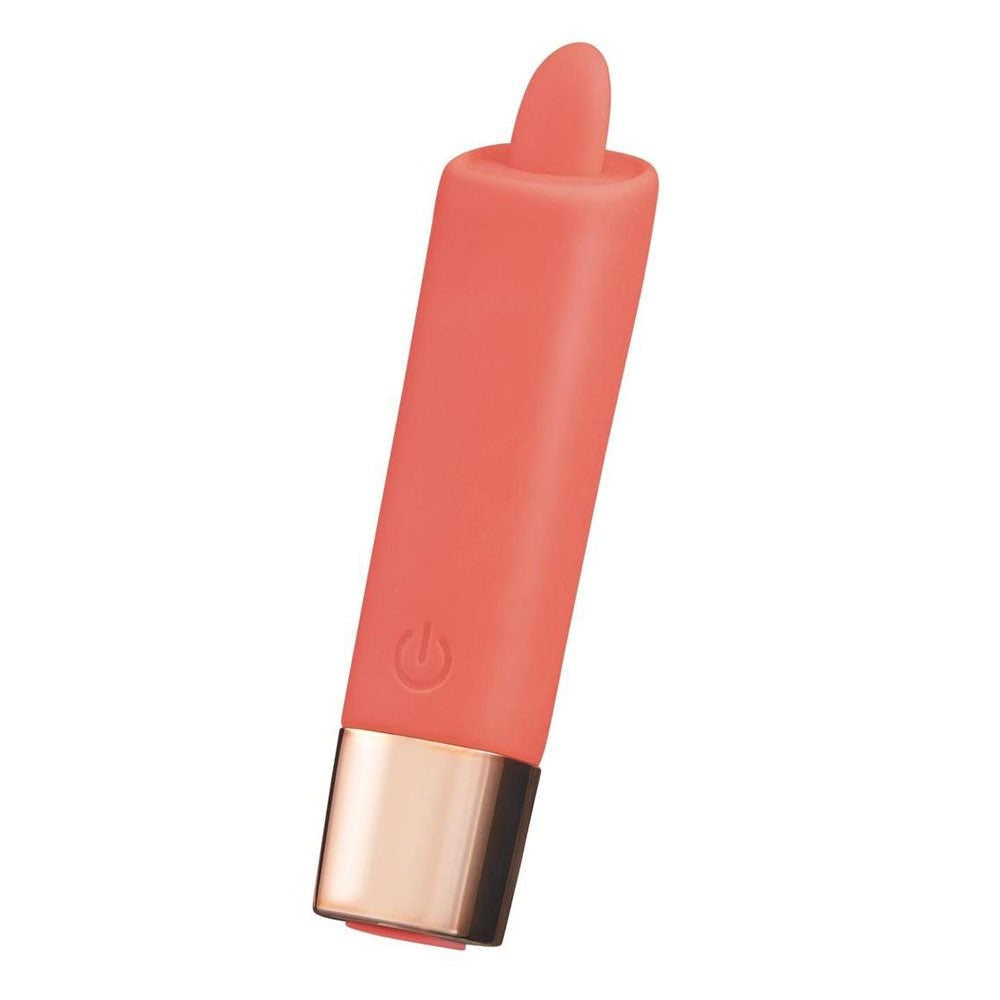 Xgen Products Secret Kisses LAPDANCE Lick Me Mini USB Rechargeable Pink Stimulator - - Personal Massagers