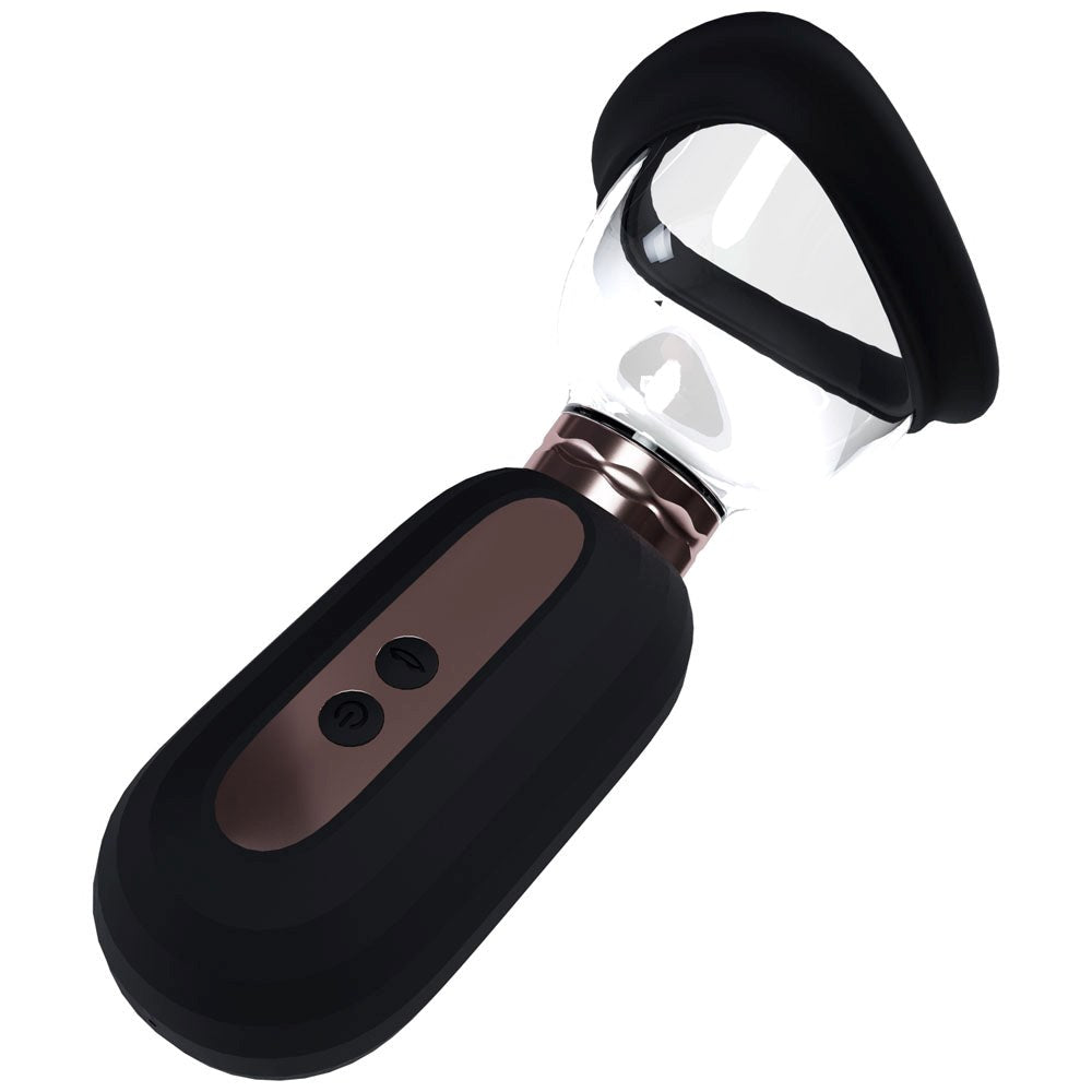 Shots Toys PUMPED Dazzling Auto USB Rechargeable Ladies Pump Black Clitoral Pump - - Pussy And Clit Toys