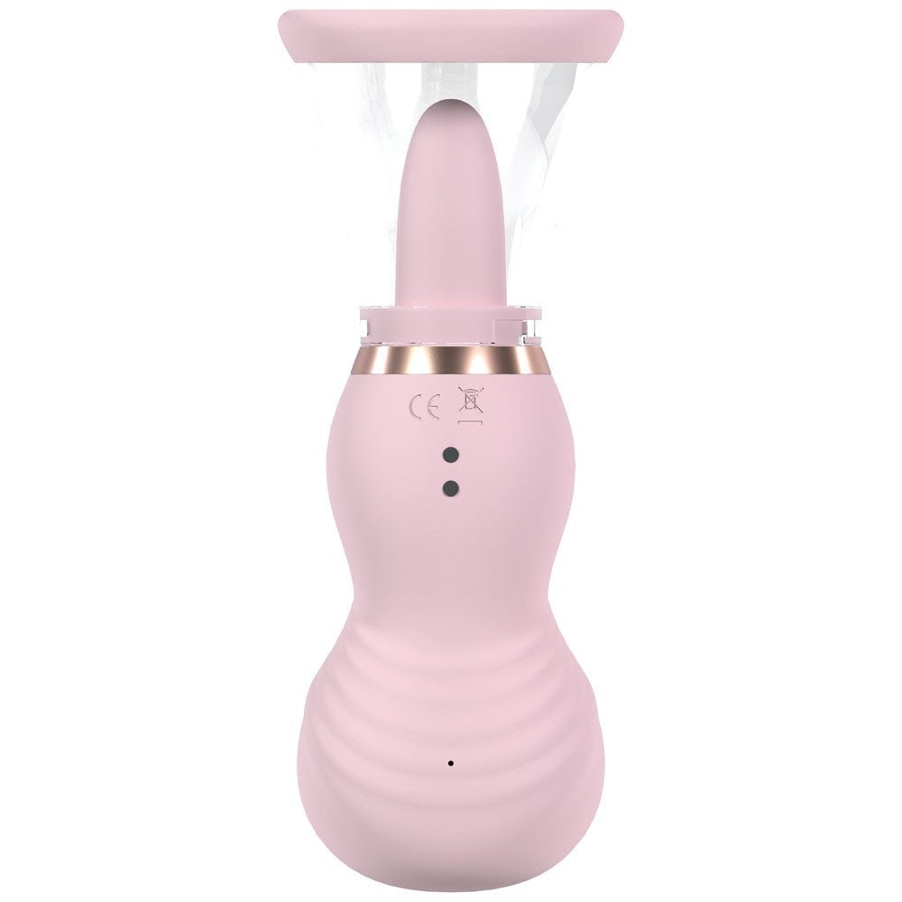 Shots Toys PUMPED Sensual Auto USB Rechargeable Vulva & Breast Pump Pink - - Pussy And Clit Toys