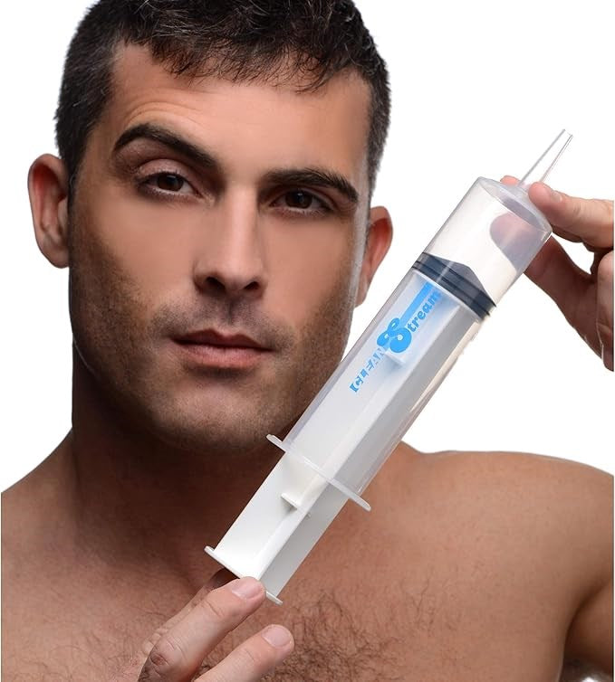XR Brands CleanStream Enema Syringe 150ml Medical Grade Anal Douche - - Enemas and Douches