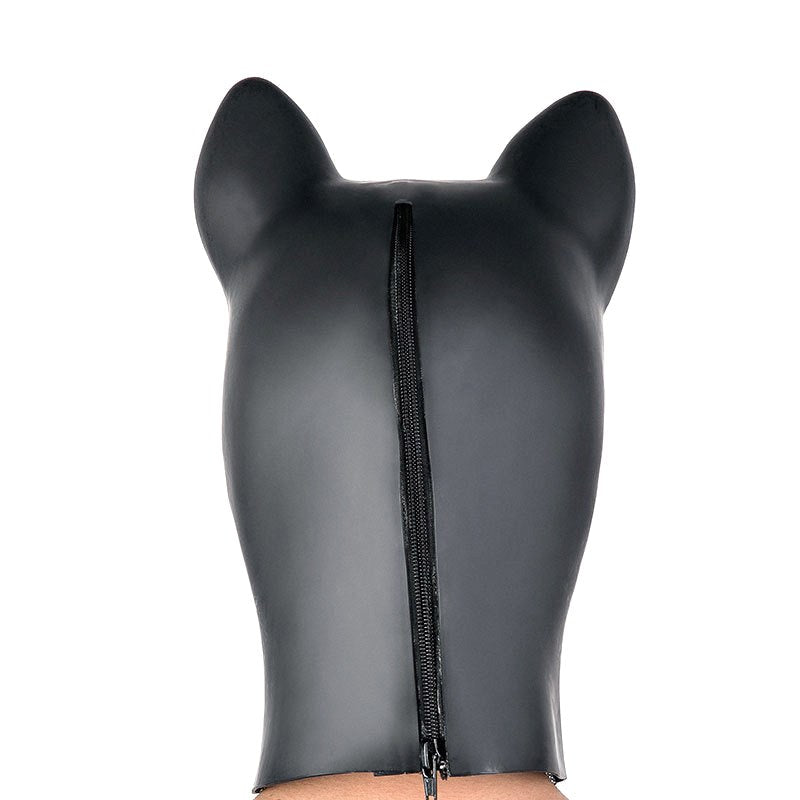 BDStyle Latex Fetish Play Pig Hood Mask Premium Natural Latex Construction - Bondage Hoods