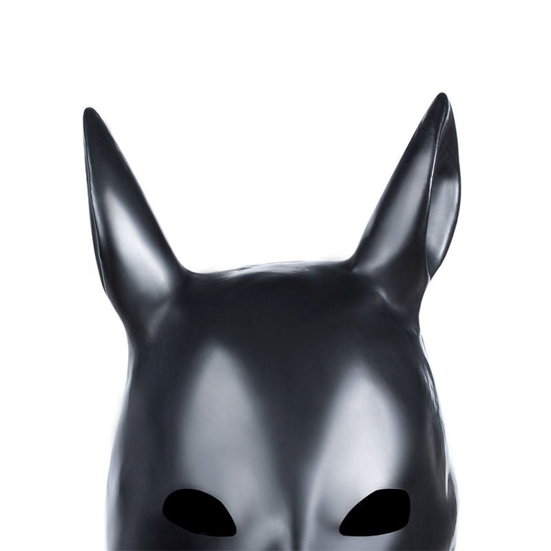 BDStyle Latex Mask Horse Head Bondage Hood Premium Silica Gel Construction - Bondage Hoods