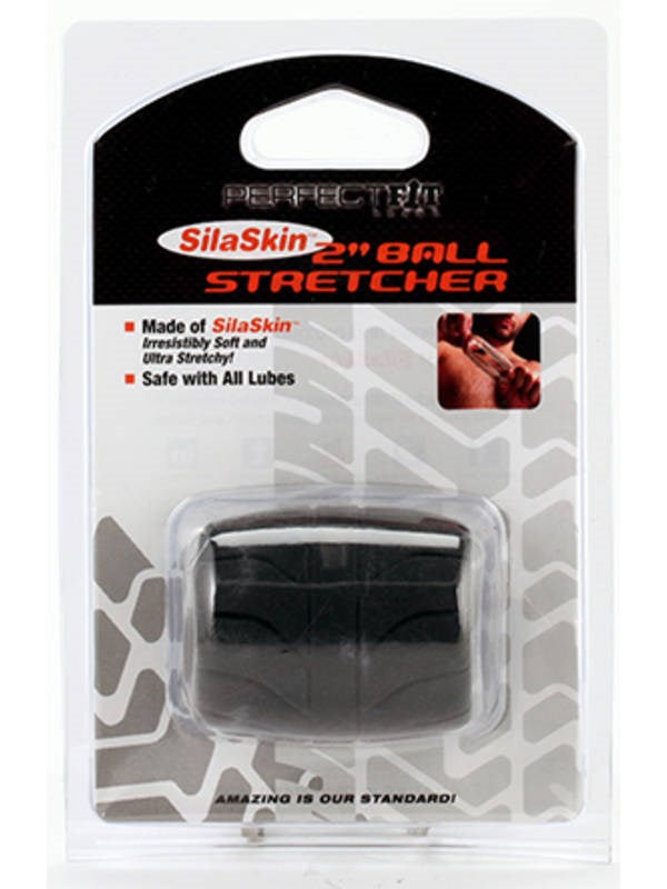 Perfect Fit SilaSkin Ball Stretcher 2.0" - - Cock Rings