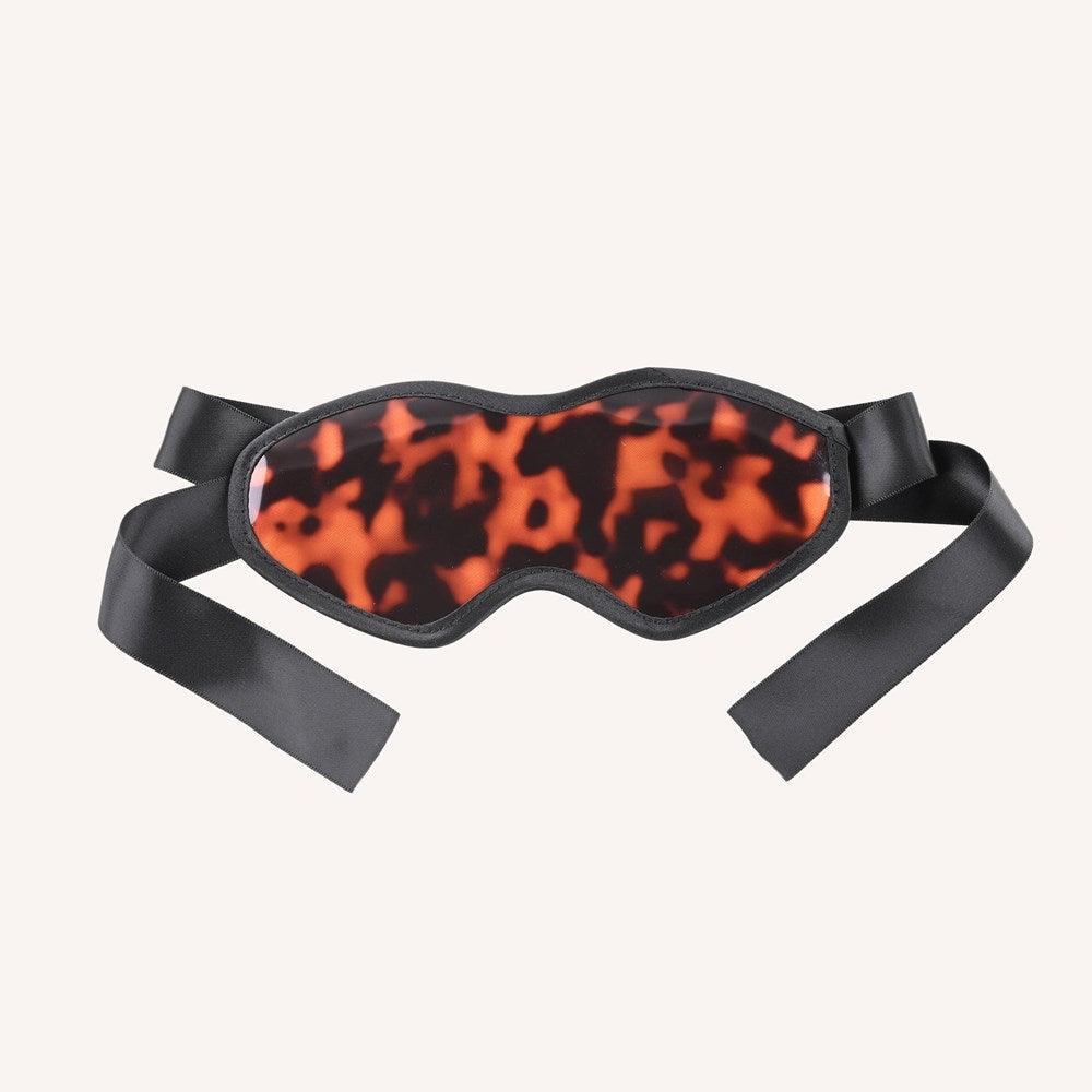 Sportsheets Amber Blindfold Luxurious Satin Sensory Play Accessory - - Masks And Blindfolds