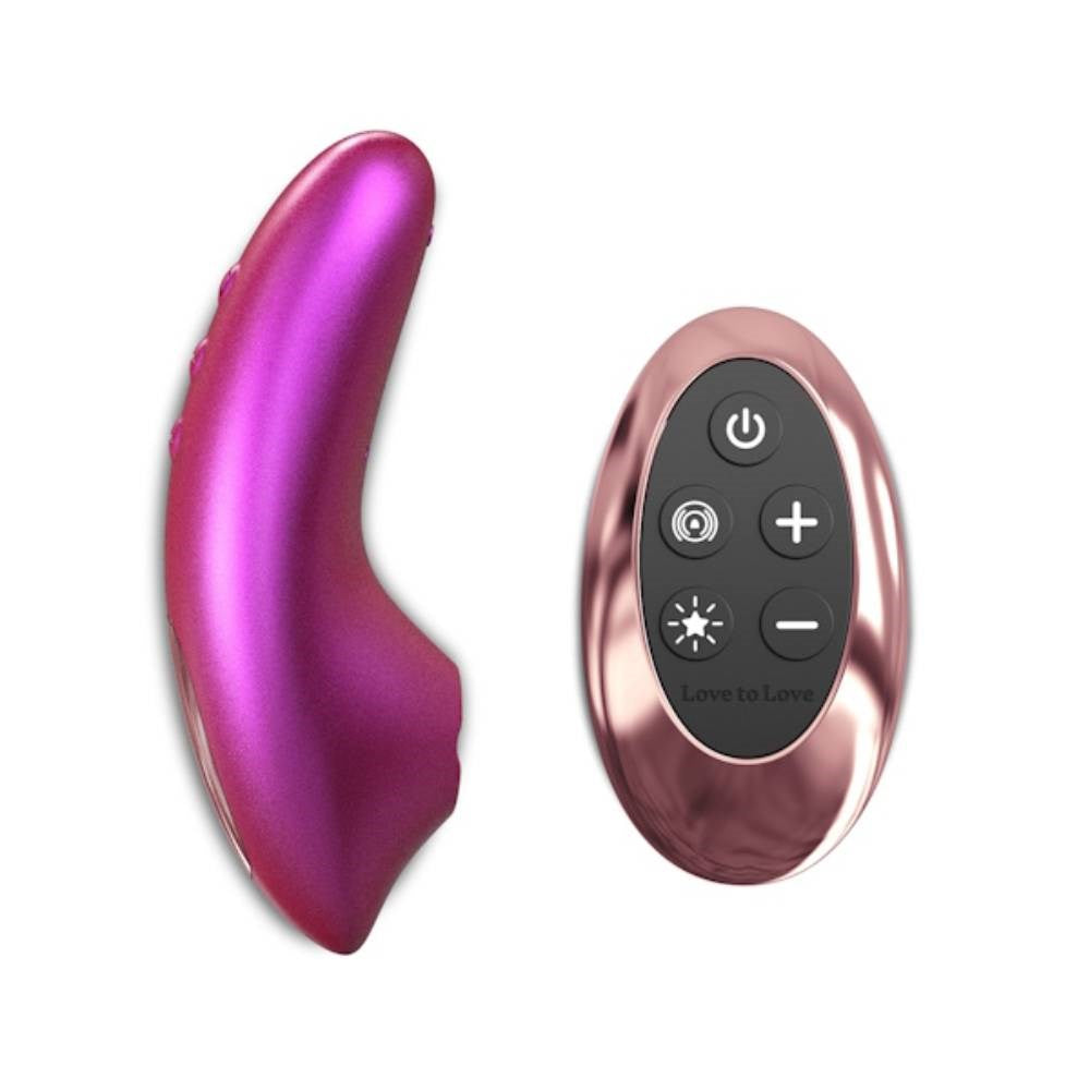 LOVE TO LOVE Dreamer Multi Function Clitoral Stimulator - - Clit Ticklers and Pulsators