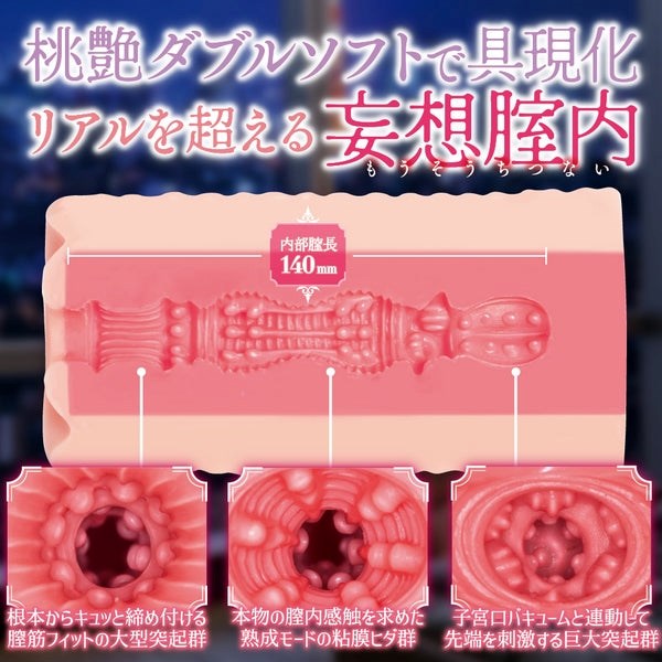 Exe and King MACCOS Delusion Vaginality Realistic Pleasure Mens Masturbator - - Masturbators and Strokers