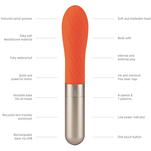 LOVE NOT WAR Gra Vaginal and Clitoral Stimulator Vibrator - - Personal Massagers