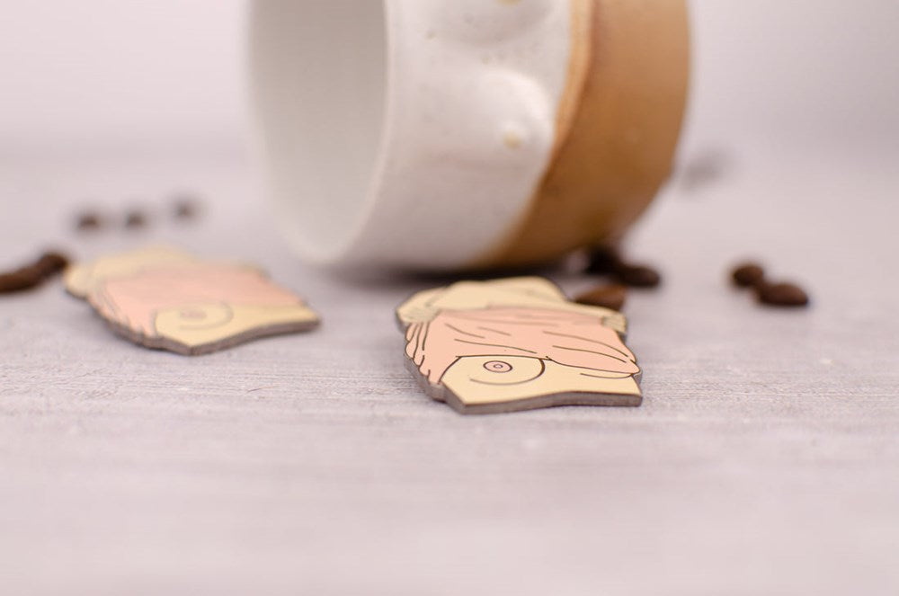 Ozze Creations Boobie Magnet Pens Counter Display of 12 Novelty Retail Set - - Party Gifts and Novelties