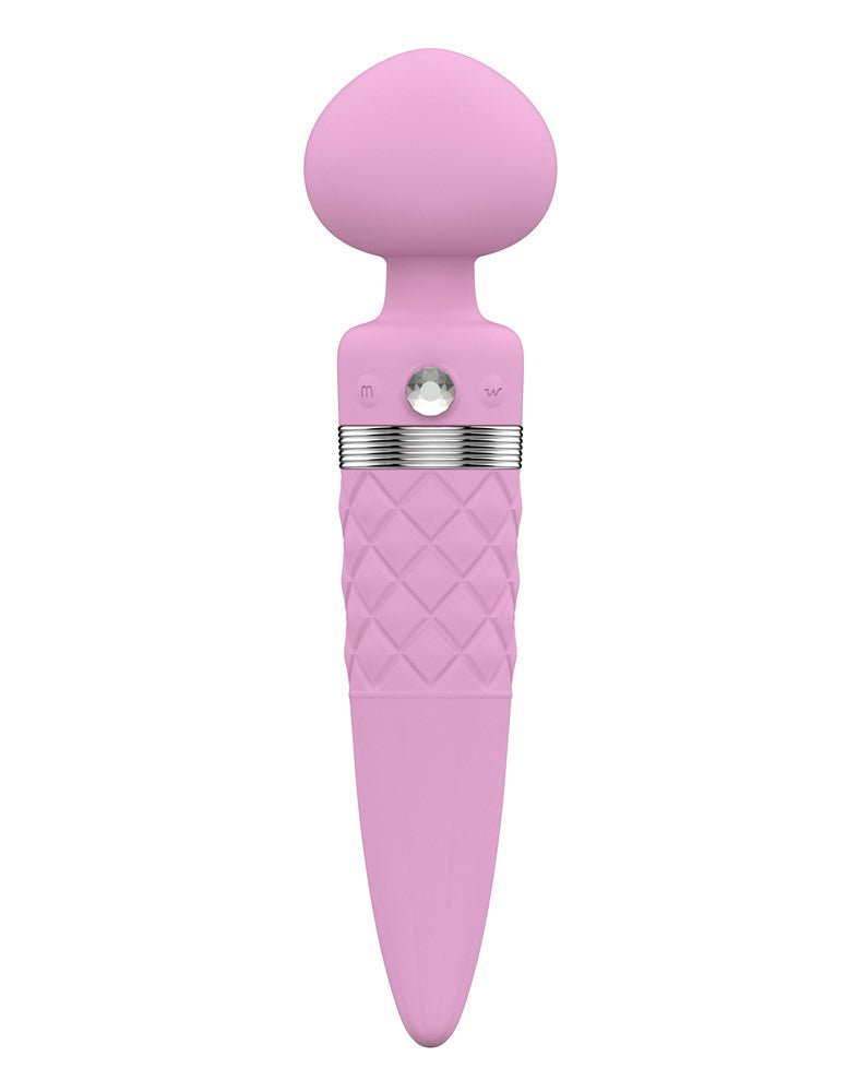 BMS Factory Pillow Talk Sultry Dual Ended Warming Body Wand Massager - - Body Wands
