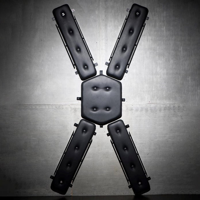 XR Brands Master Series St Andrews Cross Bondage Furniture Wall Mount BDSM - - Sex Furniture