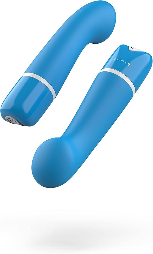 B Swish Bdesired Deluxe Curve G Spot Vibrator Blue Lagoon Premium Design - - G-Spot Vibrators