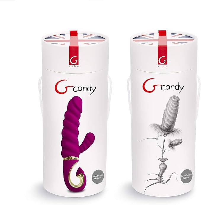 Gvibe Gcandy Rabbit Vibrator Raspberry Dual Motor G Spot Clitoral - - Rabbit Vibrators