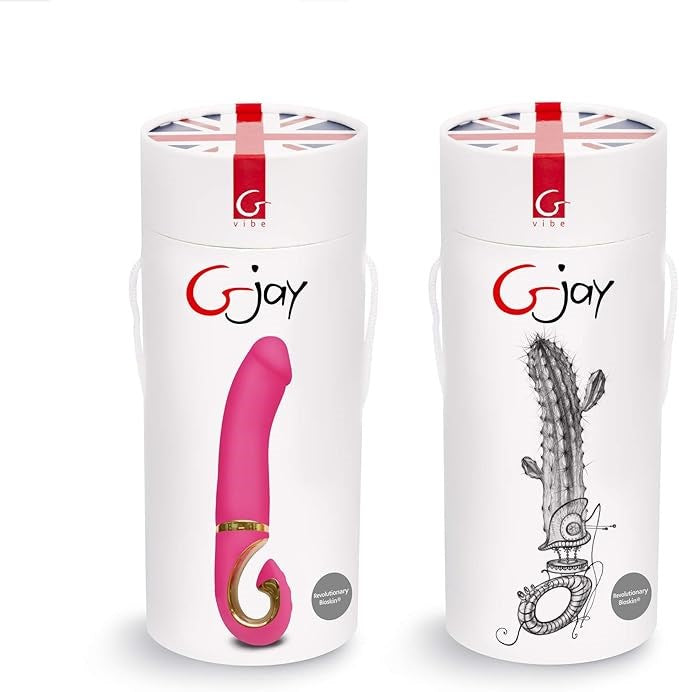 Gvibe Gjay G Spot Massager Neon Rose Waterproof Vibrator Six Patterns - - G-Spot Vibrators