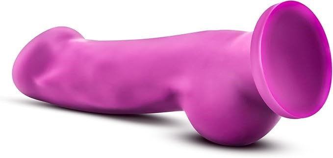 BMS Factory Real Nude Ergo Realistic Dildo Violet Dual Density Silicone - - Realistic Dildos