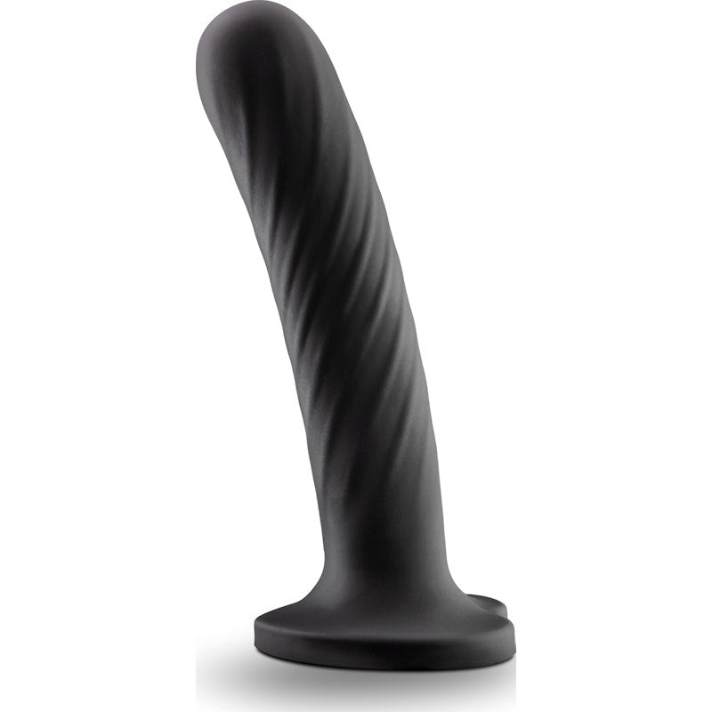 Blush Novelties Temptasia Twist Large Suction Cup Dildo Spiral Texture - - Realistic Dildos