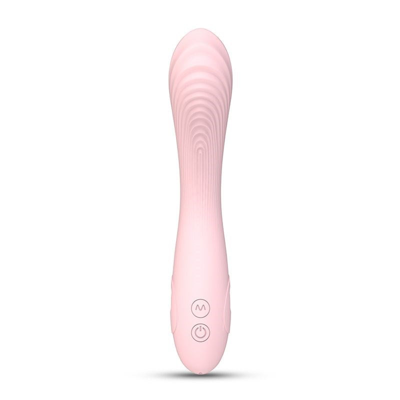 Drywell Flexible Bending Silicone G Spot Vibrator with Dual Action - - G-Spot Vibrators