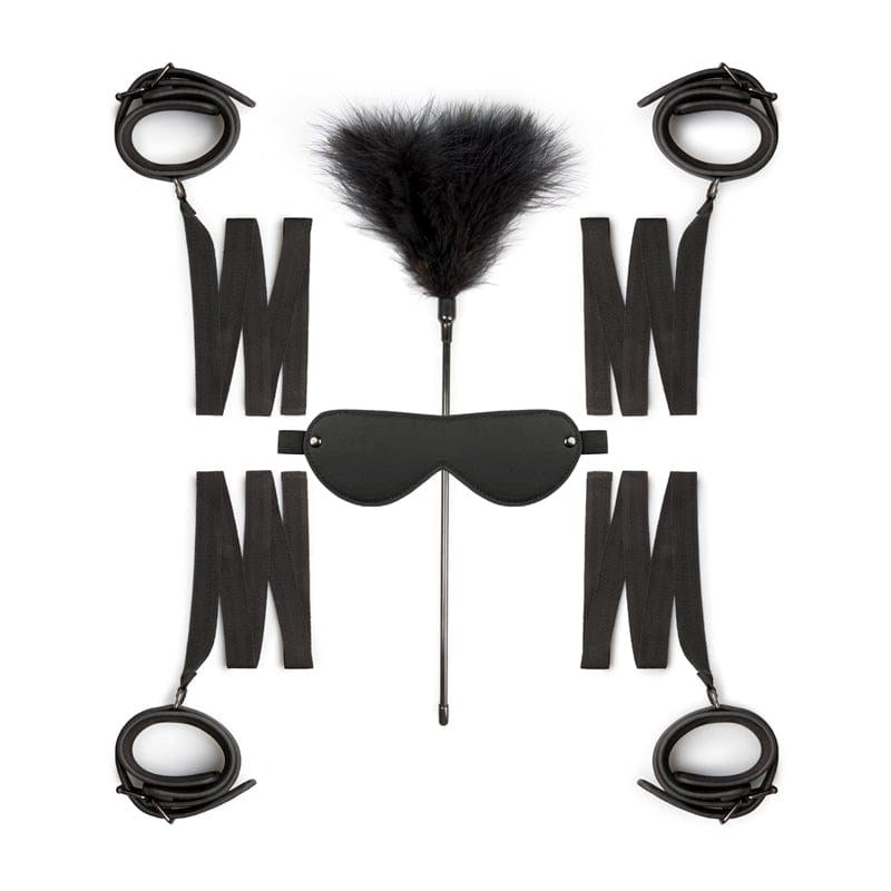 Fetish Collection Beginners Bondage Fantasy Kit Complete Restraint Set - - Bondage Kits
