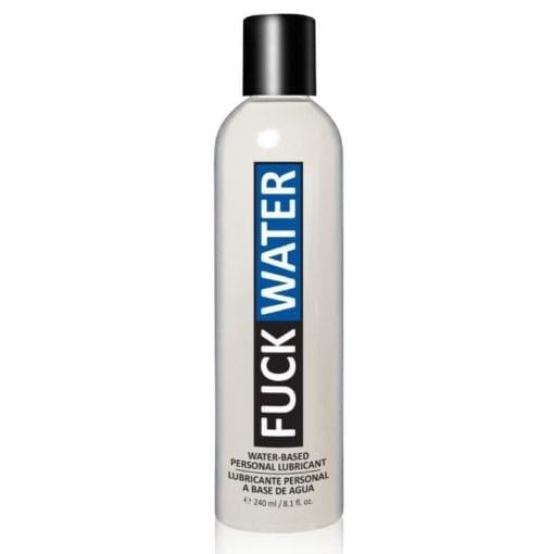 FuckWater Hybrid Cream Lubricant 8 Oz Premium Long Lasting Formula - - Massage Oils and Lubricants