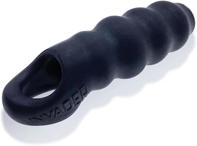 OxBalls Invader Mens Cock Sheath Cool Ice PLUS+SILICONE Enhancement - - Pumps, Extenders and Sleeves
